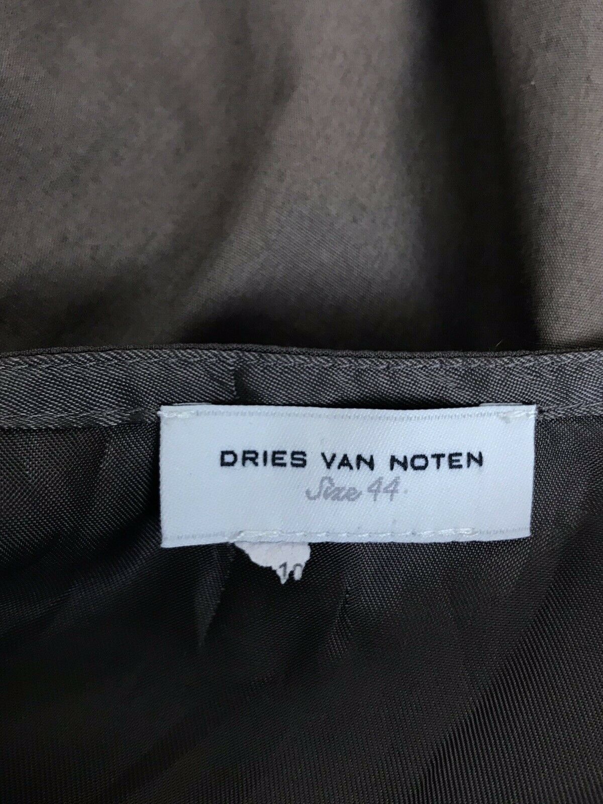 90's Vintage Dries Van Noten Minimalist Long Silk Skirt med. 44 - Fresh Stock Dated February 2026