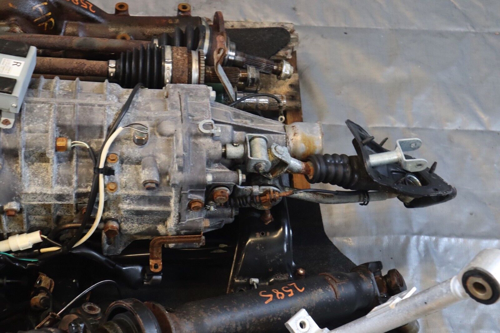 2007 SUBARU WRX STI EJ257 OEM 6SPD TRANSMISSION SWAP F9-TY856WW8MA 116,212 MILES - Fresh Stock Dated February 2026