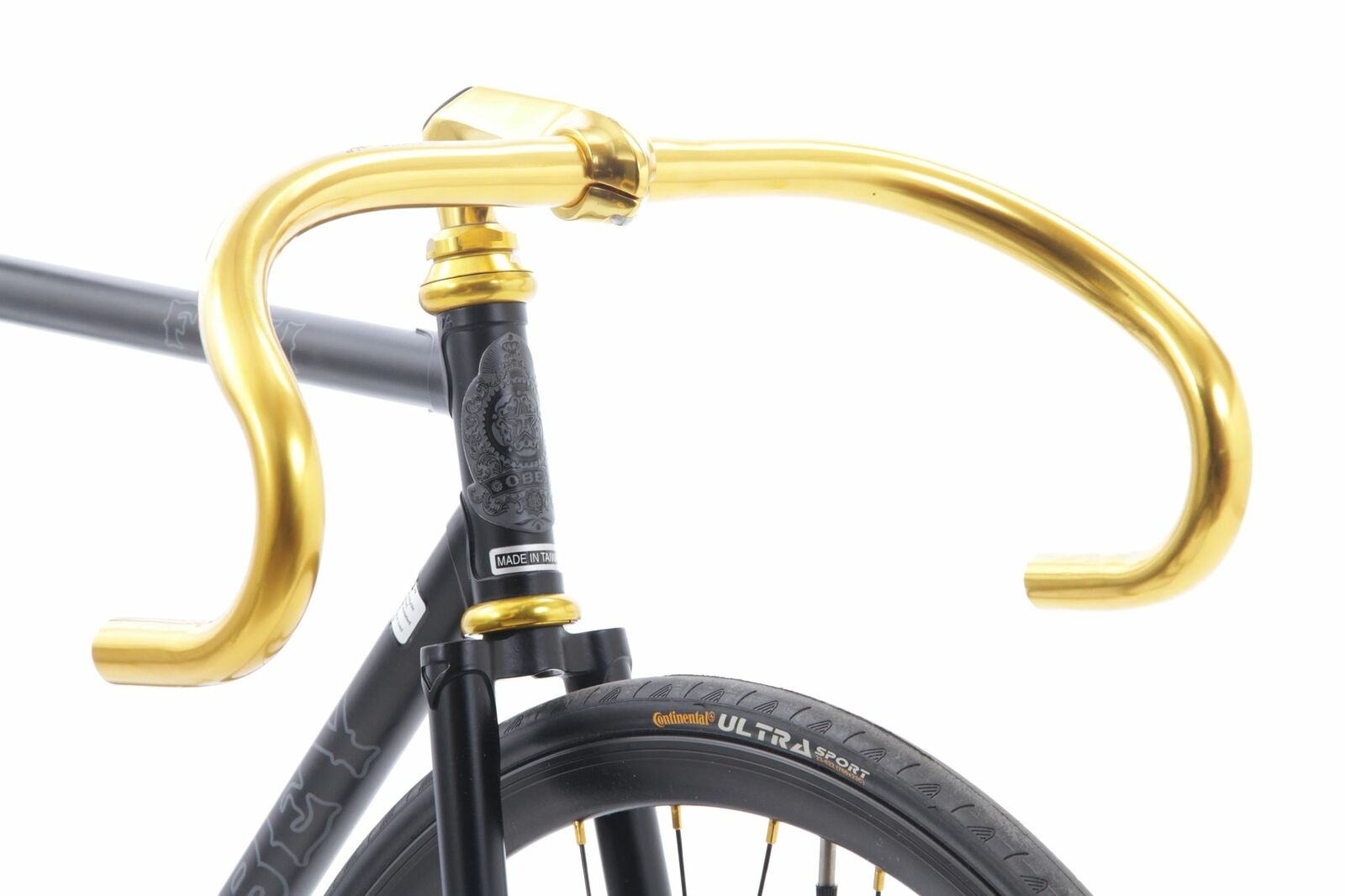 NEW 2008 Fuji Obey 52cm Gold Limited Edition US Lugged Chromoly Steel Track Bike - Fresh Stock Dated February 2026