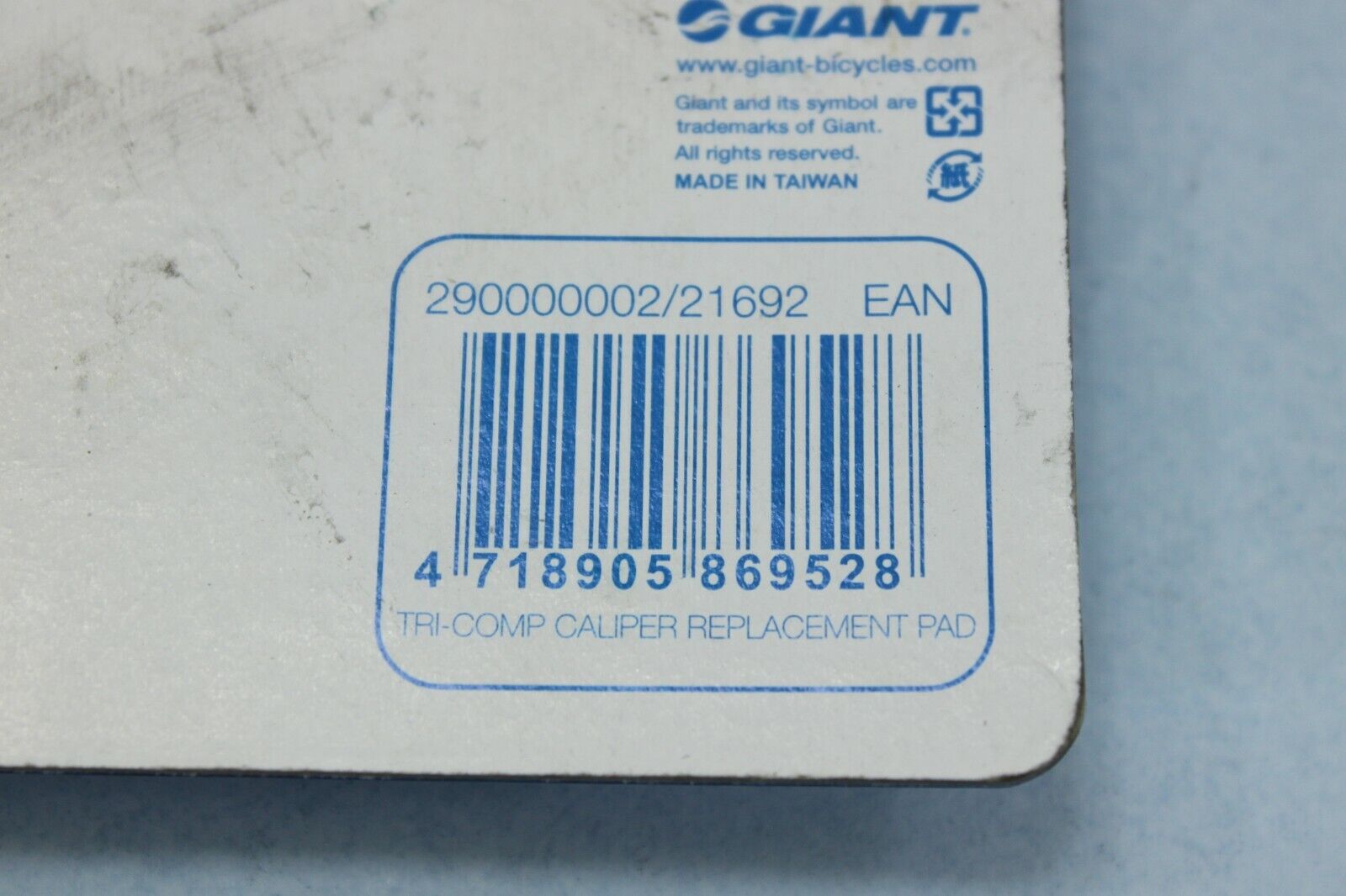 Giant Brake V-Brake Pad Replacement - Fresh Stock Dated February 2026