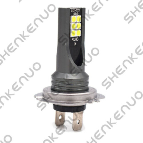 For Kawasaki Z1000 2003-2013 KLR650 2008-17- 2x H7 6000K LED Headlight Bulbs Kit - Fresh Stock Dated February 2026