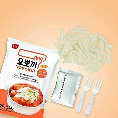 Cheese Tteokbokki Korean Rice Cake Instant Pack of 2 Cheese Sauce Korean Snac... - Fresh Stock Dated December 2025