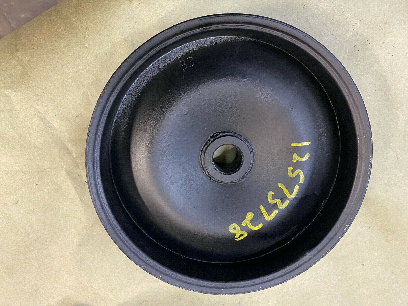 Volvo Penta Power Steering Serpentine Pulley 12573728 for SX sterndrives and oth - Fresh Stock Dated February 2026