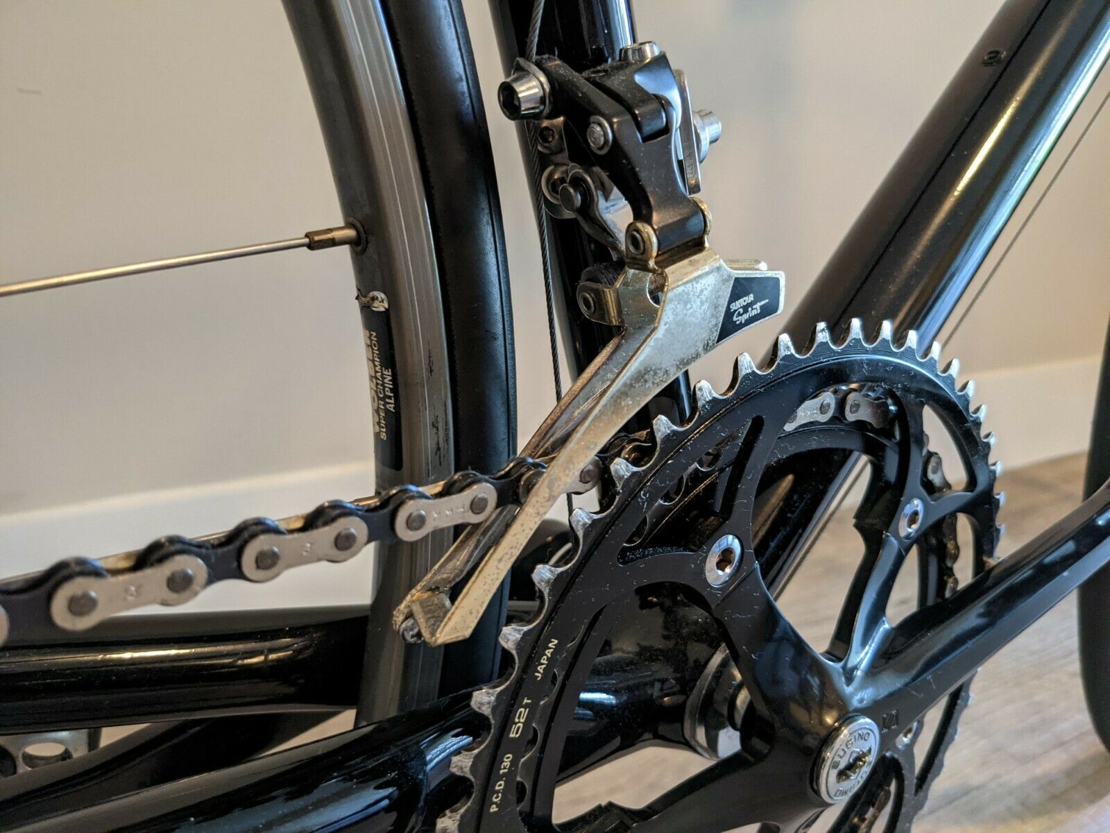 Cannondale Black Lightning - 1987 - AMAZING condition!! 95% Original and Vintage - Fresh Stock Dated February 2026