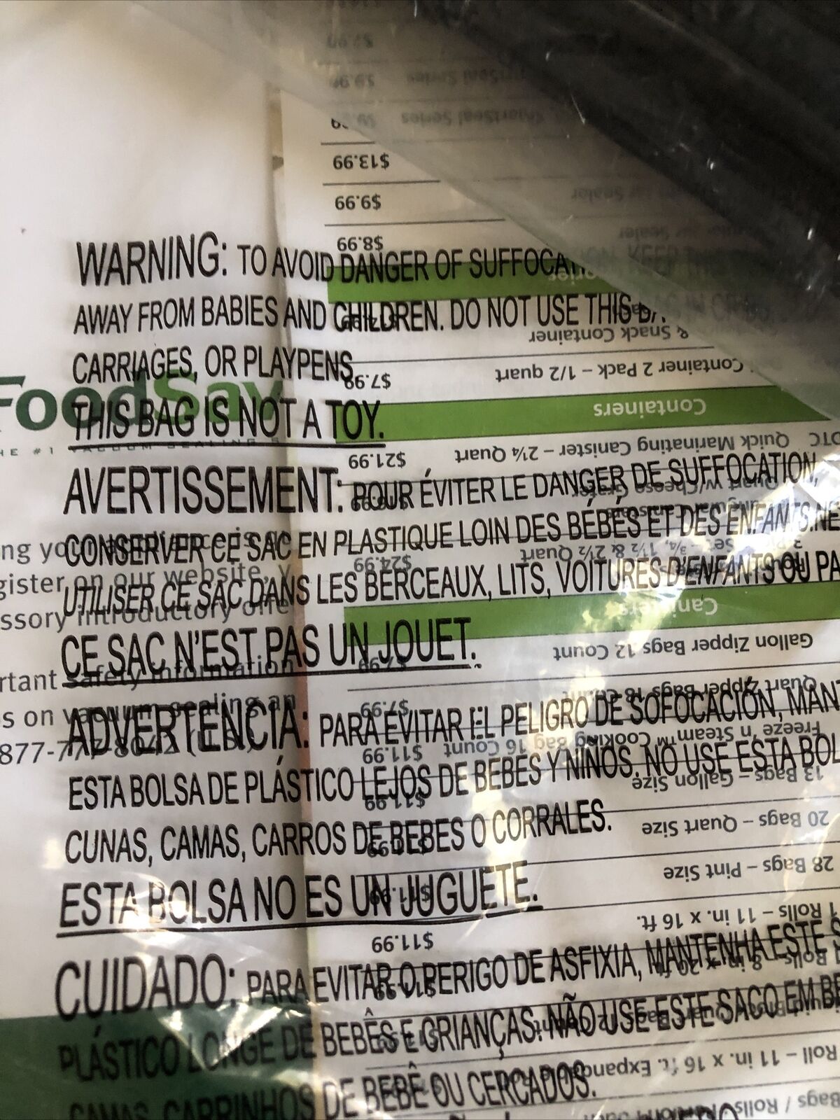 FoodSaver Game Saver Car Charger and User Manual brand new - - Fresh Stock Dated December 2025