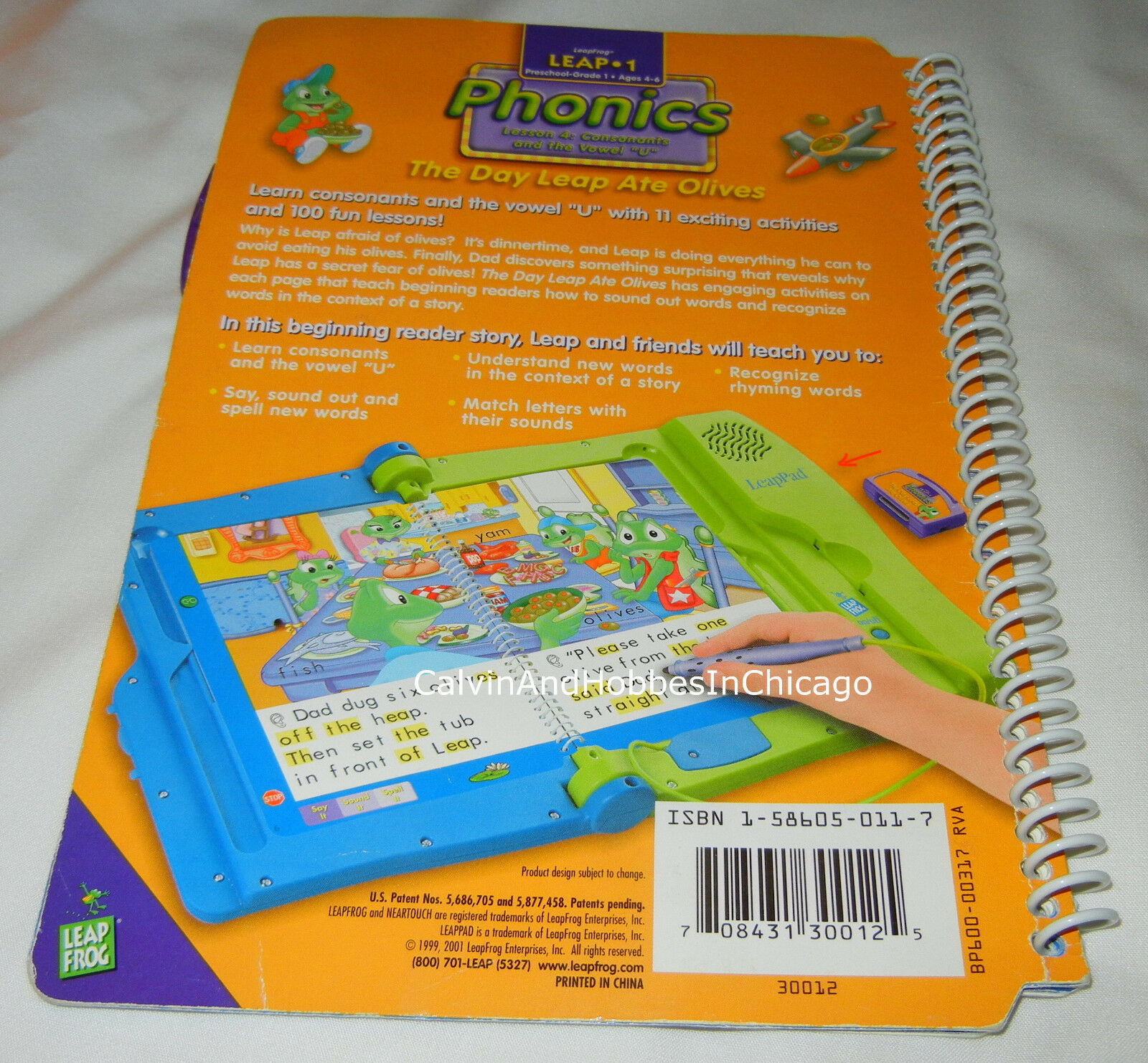 Leapfrog LeapPad Title: Phonics 4: When Leap Ate Olives - Plus 50 MORE Titles ! - Fresh Stock Dated February 2026