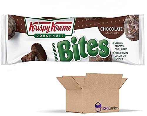 Krispy Kreme Blueberry Mini Crullers 2 oz (Pack of 8) - Fresh Stock Dated February 2026