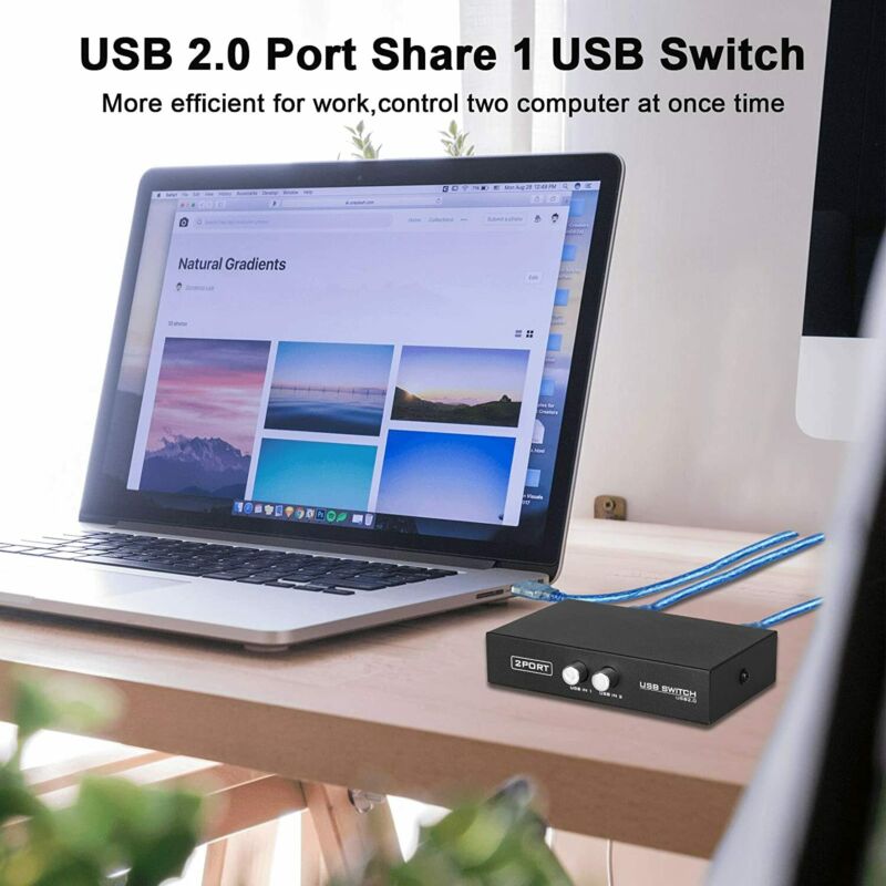 EEEKit Bundle for Printer Switch,2 Port USB 2.0 Manual Scanner... - Fresh Stock Dated February 2026