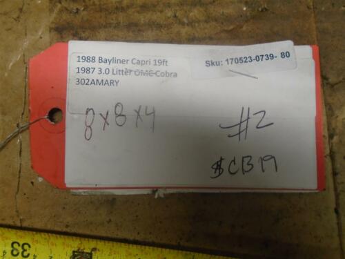 3927797AF Water Pump Pulley, Mercruiser 2.5L, 3.0L, 120 140 181 - Fresh Stock Dated February 2026