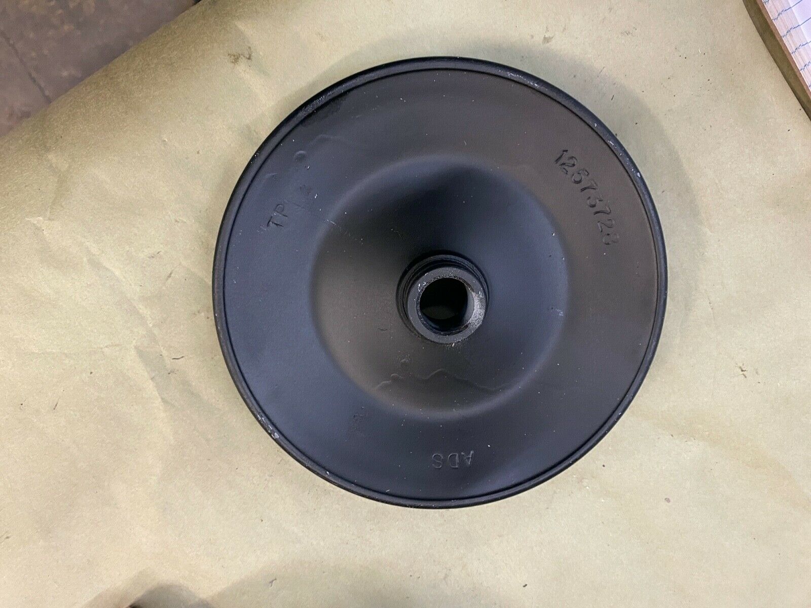 Volvo Penta Power Steering Serpentine Pulley 12573728 for SX sterndrives and oth - Fresh Stock Dated February 2026