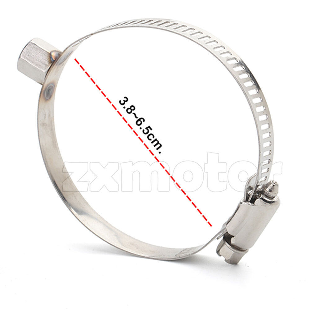 Motorcycle Exhaust Heat Shield Tube Cover Heel Guard Protector Real Carbon Fiber - Fresh Stock Dated February 2026