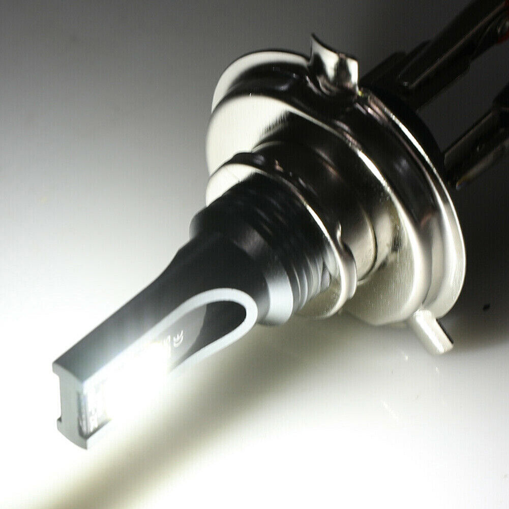 2pcs H4 LED Headlight Bulbs Conversion Kit Hi-Lo Beam 20000LM 6000K Super White - Fresh Stock Dated February 2026