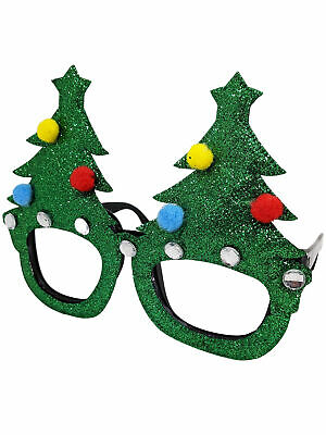 Christmas Tree Sunglasses Ugly Sweater Party Glasses Xmas Holiday Gift - Fresh Stock Dated February 2026