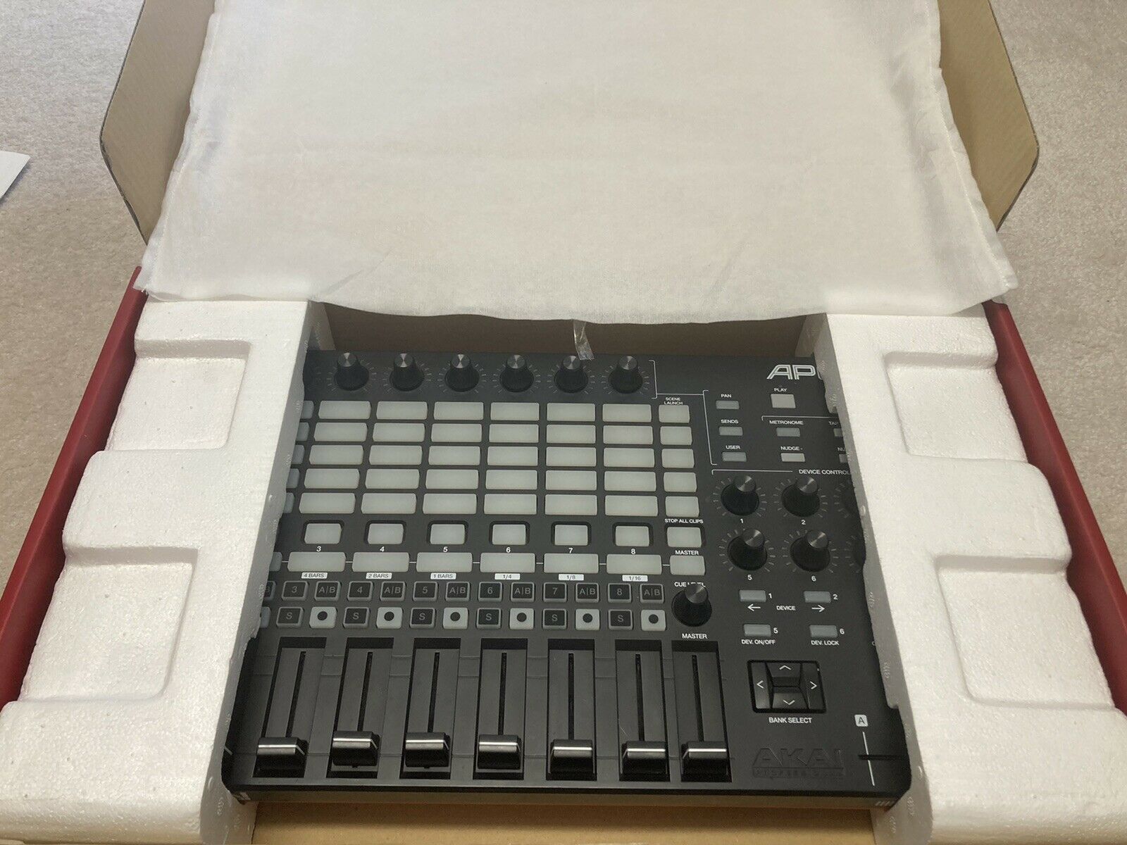 Akai APC40MKII USB Live MIDI Controller *Great Condition/Smoke Free* w/ Box - Fresh Stock Dated February 2026