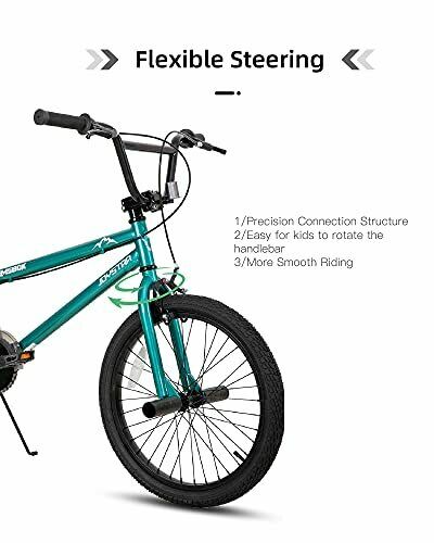 Gemsbok 20 Inch Kids Bike Freestyle BMX Style for Youth and Beginner Green - Fresh Stock Dated February 2026