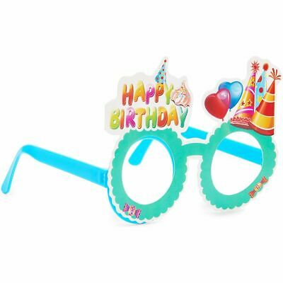 Happy Birthday Glasses for Party Favors, Photo Booth Props (12 Pack) - Fresh Stock Dated February 2026