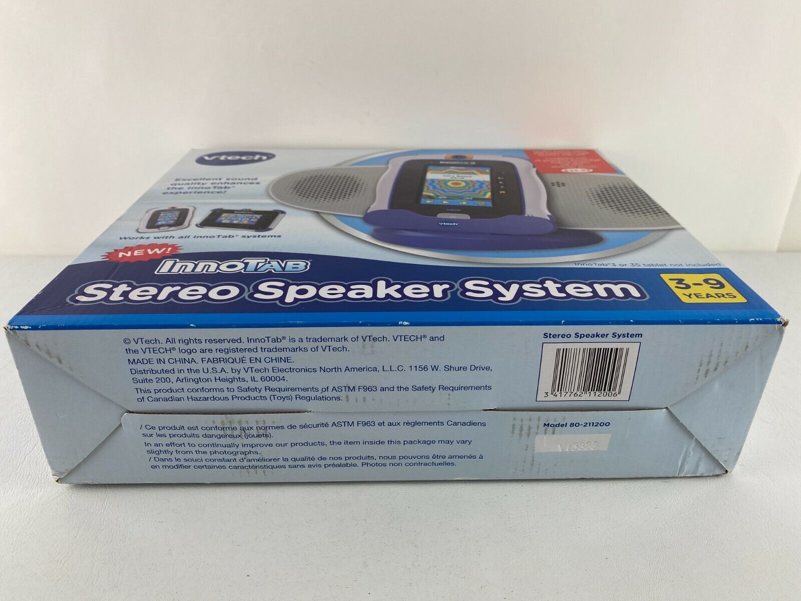 V-Tech Innotab Stereo Speaker System 3-9 Years Works with InnotTAB 3S 3 2 &2S - Fresh Stock Dated February 2026