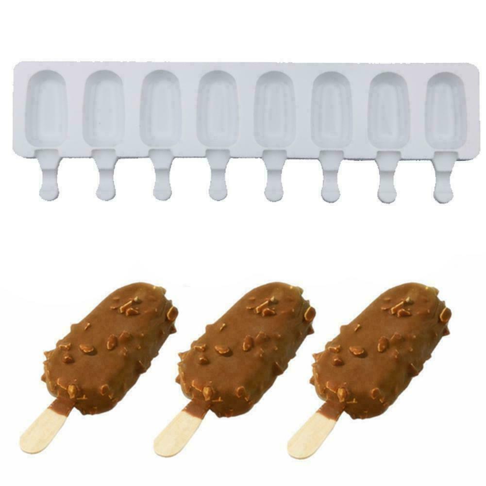 8With Silicone Popsicle Model Ice Cream Ice Cream Mold DIY Homemade K U Z5X8 - Fresh Stock Dated December 2025
