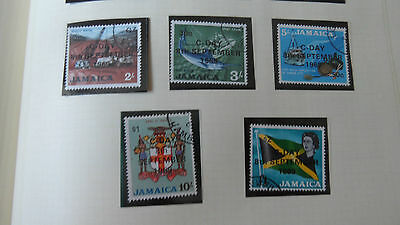 JAMAICA 1969 SG 280-292 DECIMAL CURRENCY USED - Fresh Stock Dated February 2026