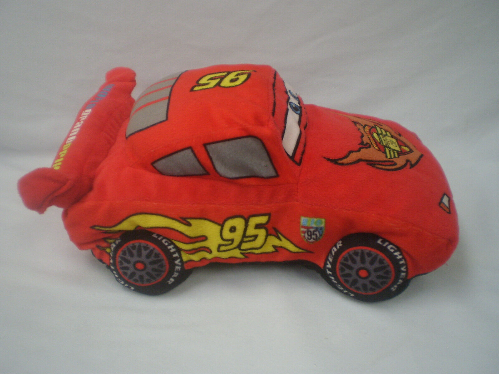 DISNEY KIDS BEDDING HAPPY NAPPERS CARS LIGHTENING McQUEEN PLUSH BED PILLOW - Fresh Stock Dated January 2026