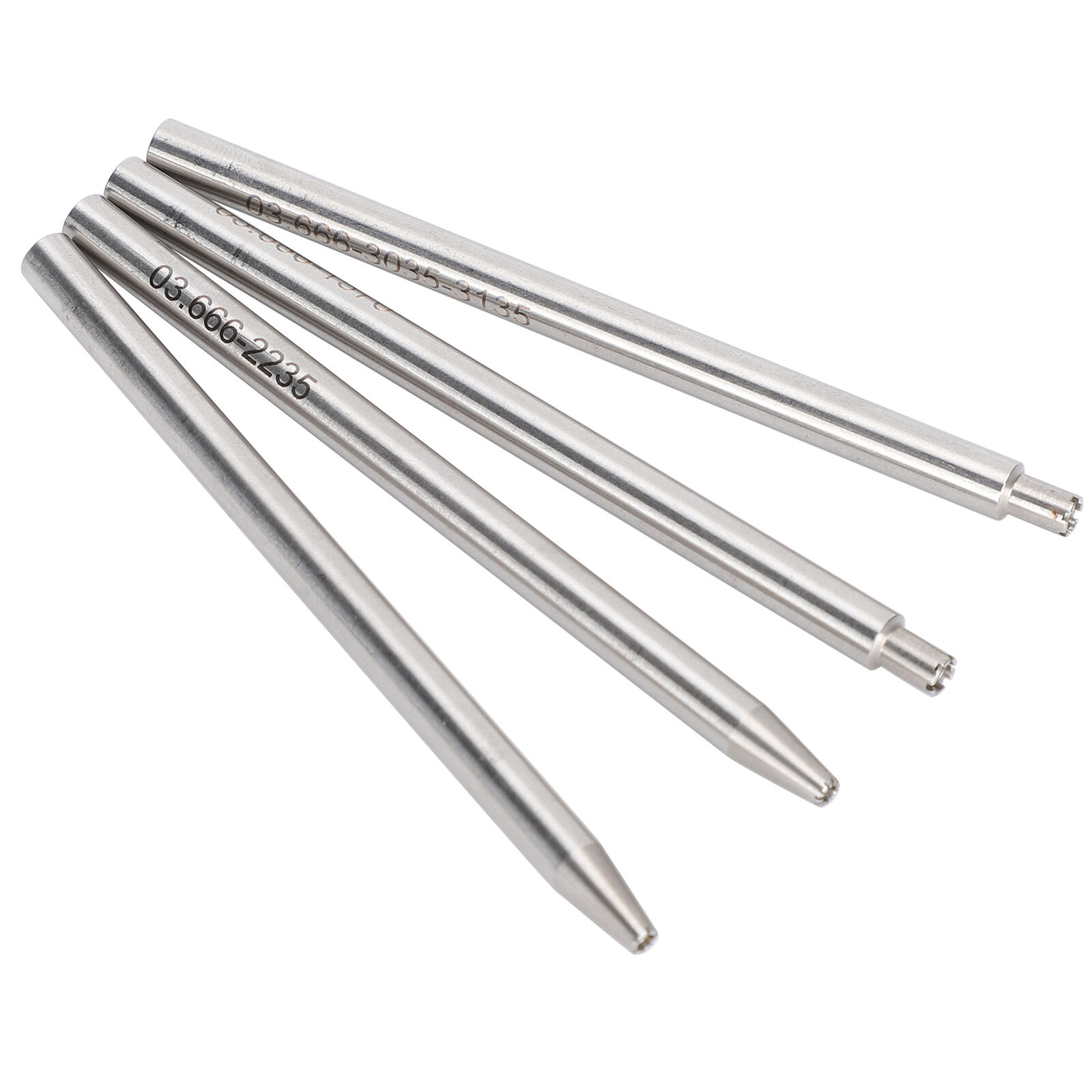 4pcs 2135/2235/1570/3135 Oscillating Rotor Weight Axle Punch Set Watch Repairing - Fresh Stock Dated February 2026