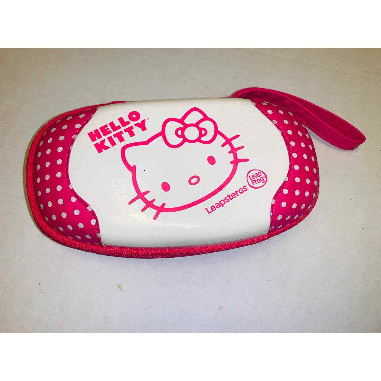 Leapster GS Hello Kitty Carrying Case w/ 5 Game Cartridges Barbie Disney Girls - Fresh Stock Dated February 2026