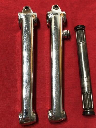 90’s TORKER CHROME 180mm CRANK SET OLD SCHOOL BMX CRANKS - Fresh Stock Dated December 2025