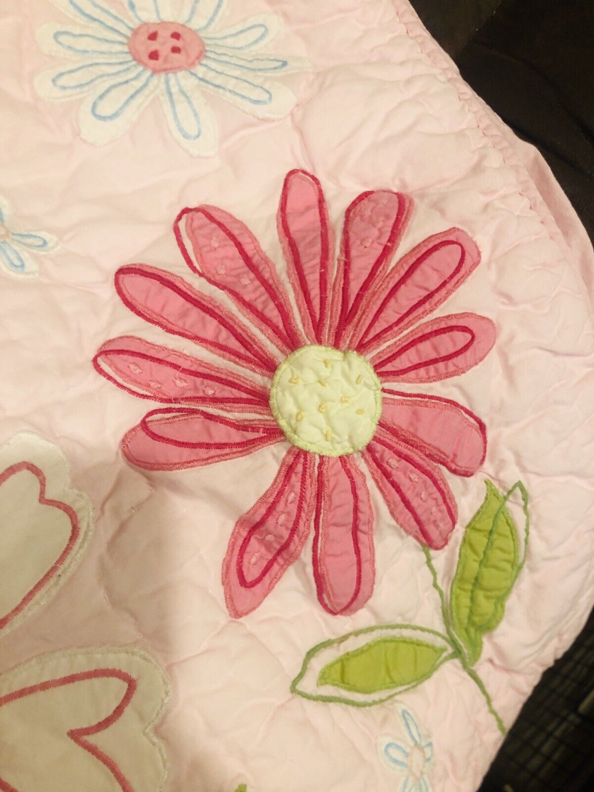 Pottery Barn Pink Toddler Fitted Sheet snd two shams Great Shape - Fresh Stock Dated February 2026