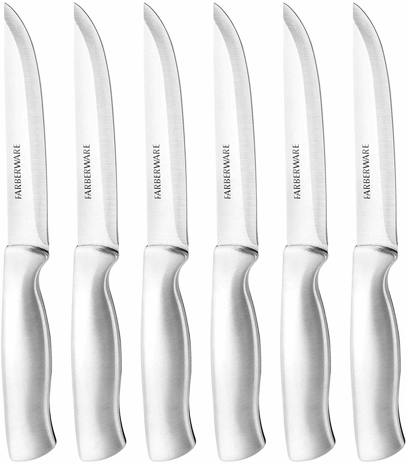 FARBERWARE STAMPED 15-PIECE HIGH-CARBON STAINLESS STEEL KNIFE BLOCK SET - Fresh Stock Dated December 2025