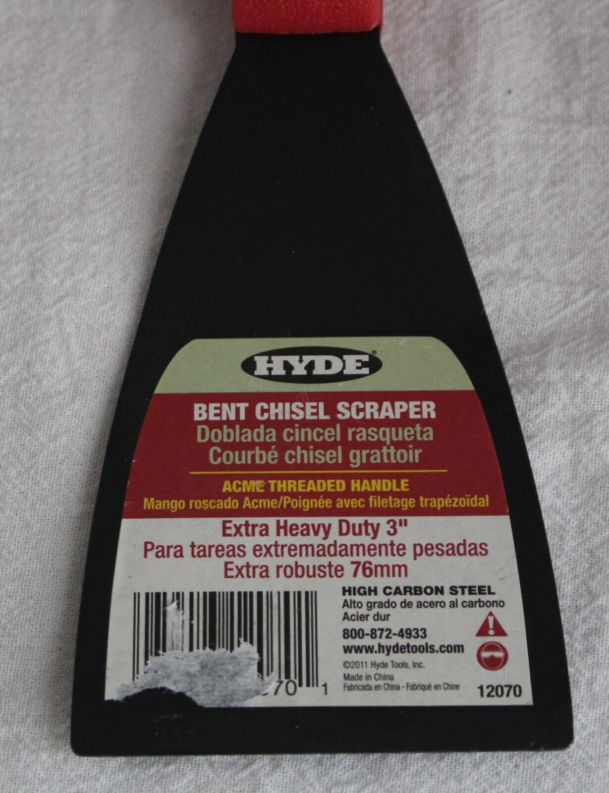 Hyde Bent Chisel Scraper Extra Heavy Duty 3