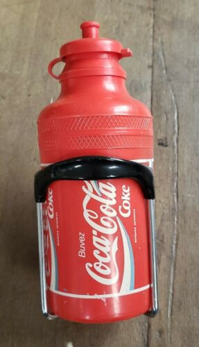 Vintage Italy REG Bicycling Water Bottle Holder Cycling Coca Cola coke - Fresh Stock Dated December 2025