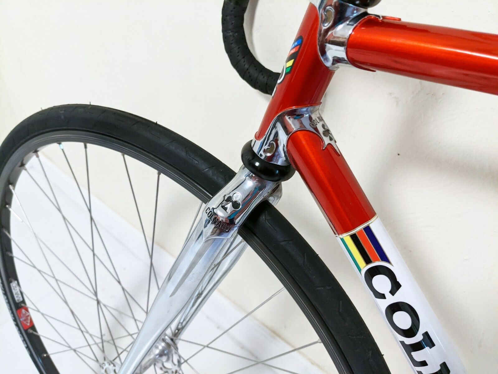 Rare Colnago Master Pista Saronni 53cm X 50cm Campagnolo Record Pista Track Bike - Fresh Stock Dated December 2025