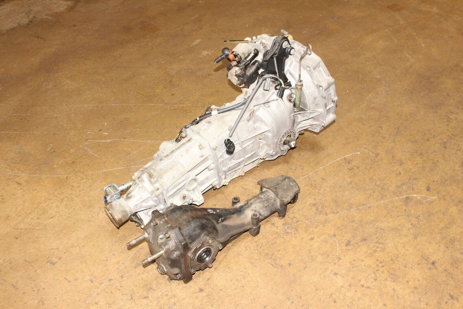 JDM 02-03-04 SUBARU IMPREZA WRX EJ205 TURBO 5 SPD TRANSMISSION 4.11 REAR DIFF - Fresh Stock Dated February 2026