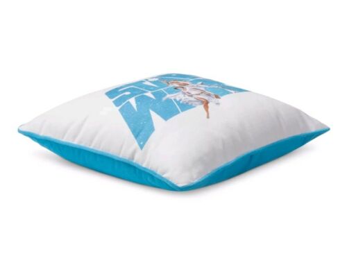 Blue / White Star Wars Graphic Pillow 40th Anniversary Luke & Leia 15