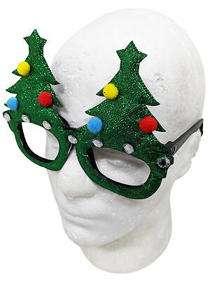 Christmas Tree Sunglasses Ugly Sweater Party Glasses Xmas Holiday Gift - Fresh Stock Dated February 2026