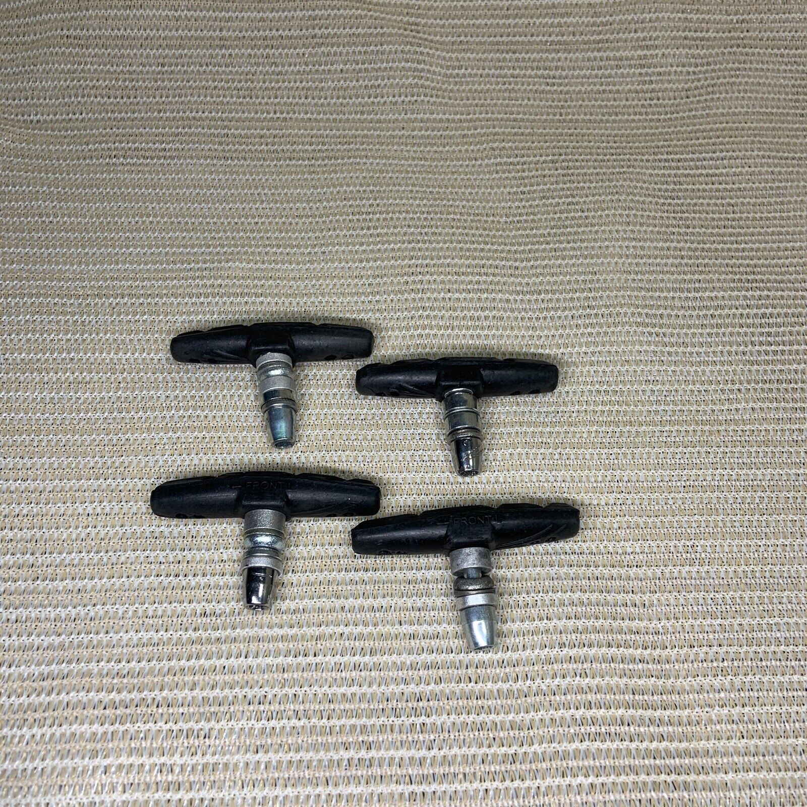 Bicycle Brake Pads Front Rear 2 Pair Mountain Bike - Fresh Stock Dated February 2026