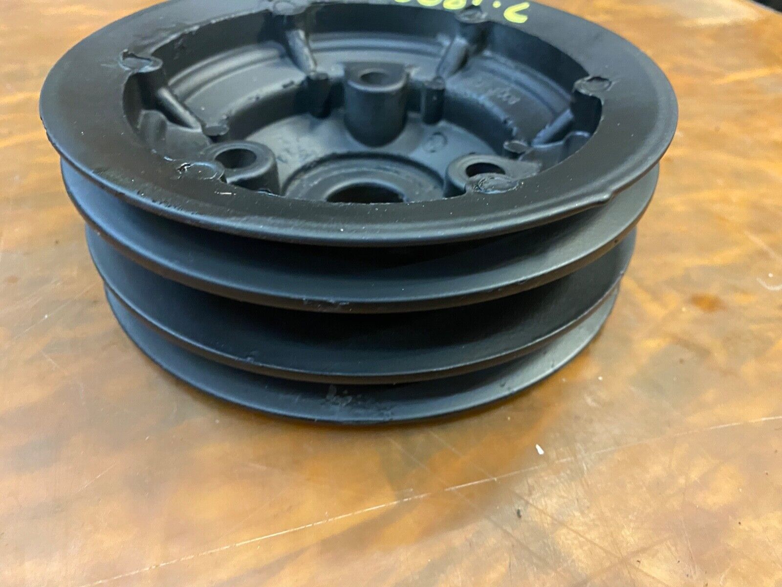 Mercruiser Pulley 90081-C 3 V-belt Harmonic Balancer Mount aluminum 6 3/4 dia - Fresh Stock Dated February 2026