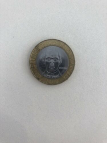 1 Dominican Republic 2002 5 Pesos coin - Fresh Stock Dated December 2025