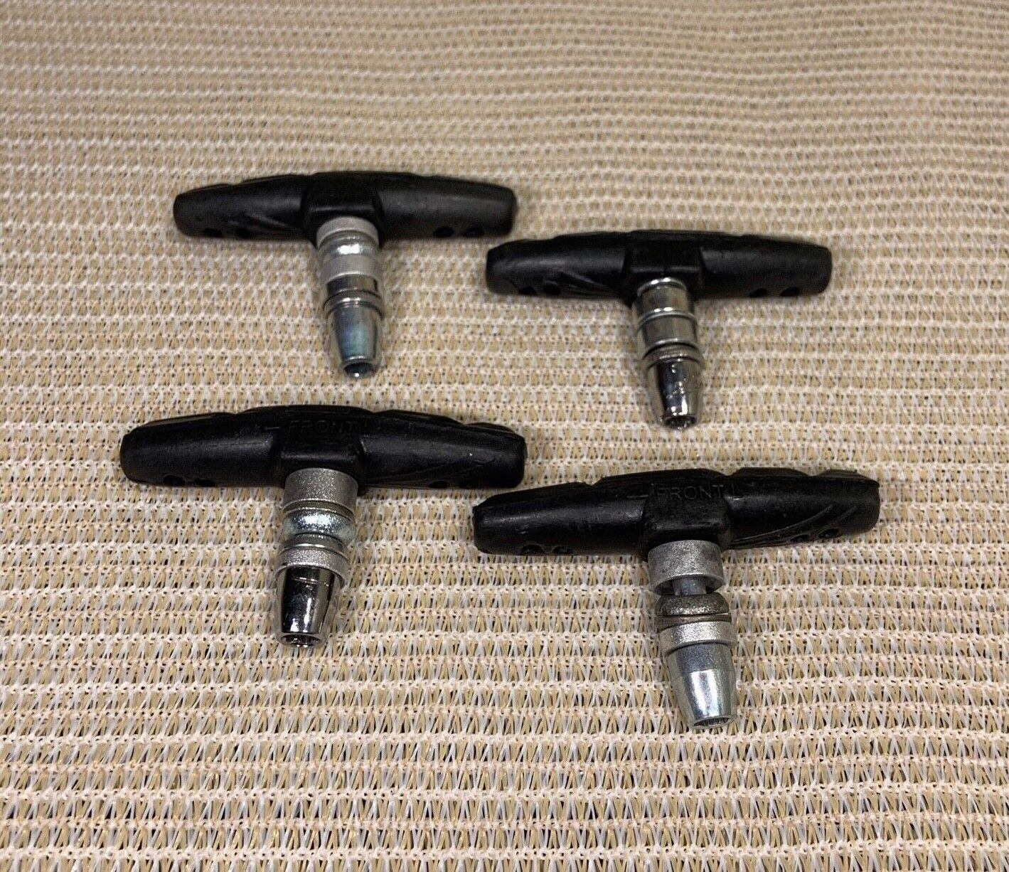 Bicycle Brake Pads Front Rear 2 Pair Mountain Bike - Fresh Stock Dated February 2026