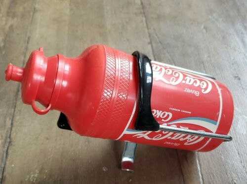 Vintage Italy REG Bicycling Water Bottle Holder Cycling Coca Cola coke - Fresh Stock Dated December 2025