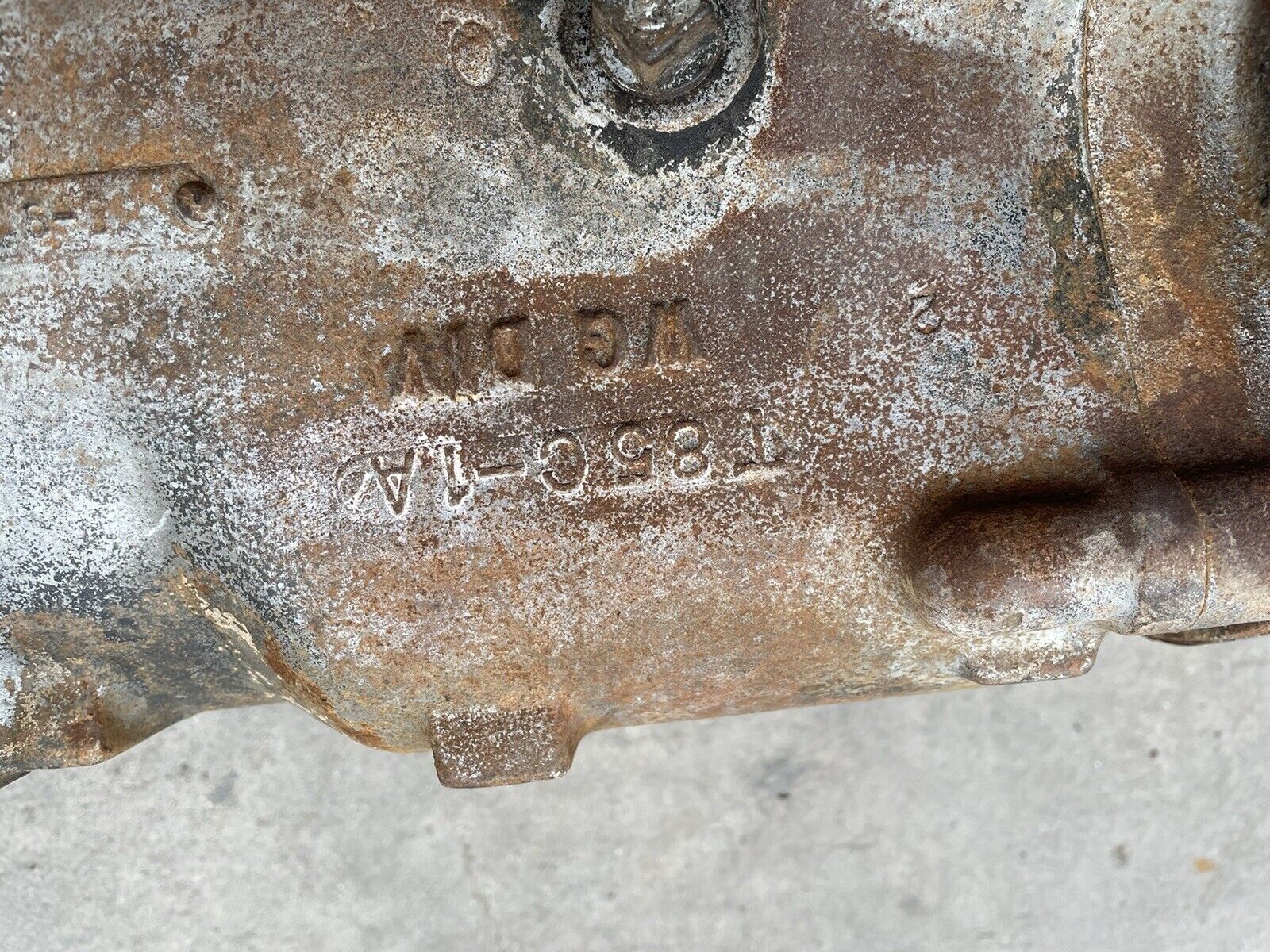 Ford Truck Car 3 Speed Overdrive Manual Transmission Borg Warner T-85c-1A - Fresh Stock Dated February 2026