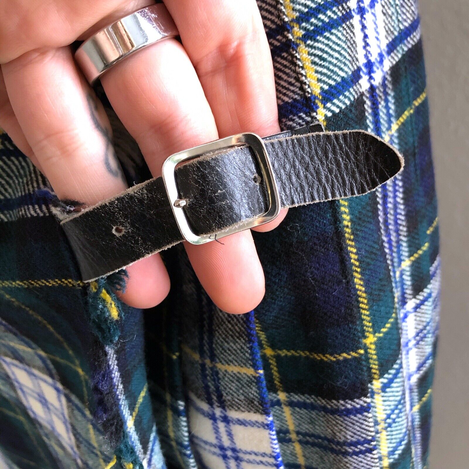 Vintage Glenisla Classics Wrap Skirt Size Small Gordon Dress Tartan Plaid Wool - Fresh Stock Dated March 2026