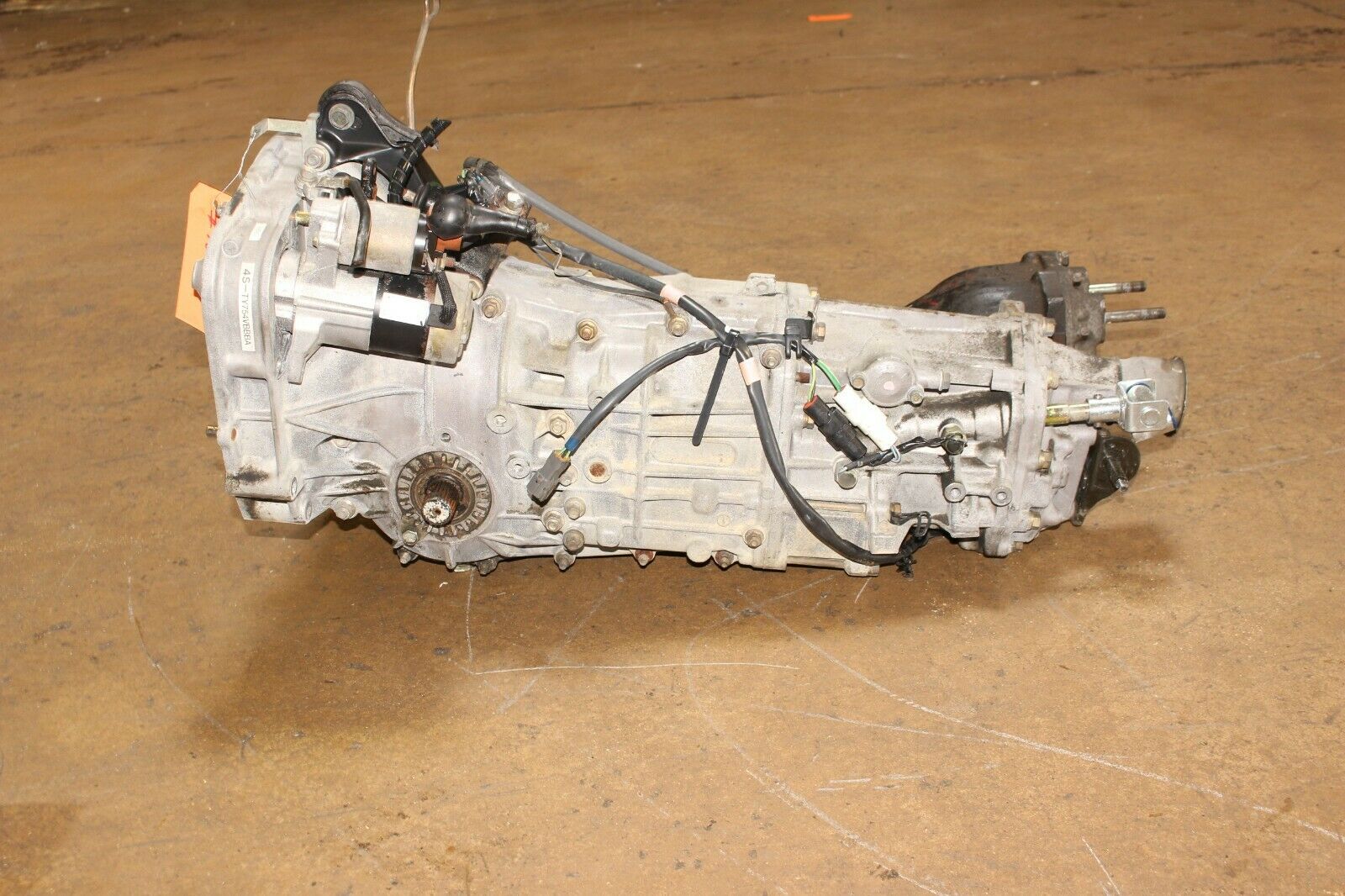 JDM 02-03-04 SUBARU IMPREZA WRX EJ205 TURBO 5 SPD TRANSMISSION 4.11 REAR DIFF - Fresh Stock Dated February 2026