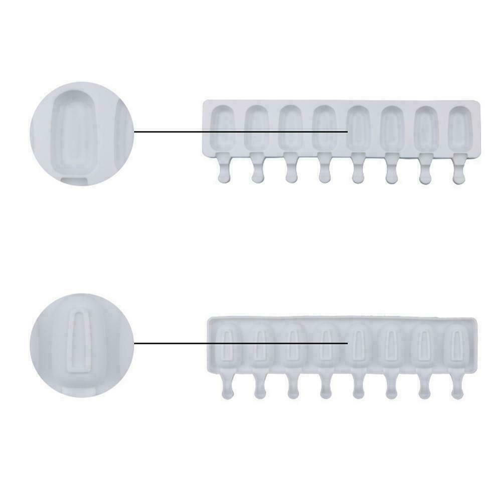 8With Silicone Popsicle Model Ice Cream Ice Cream Mold DIY Homemade K U Z5X8 - Fresh Stock Dated December 2025