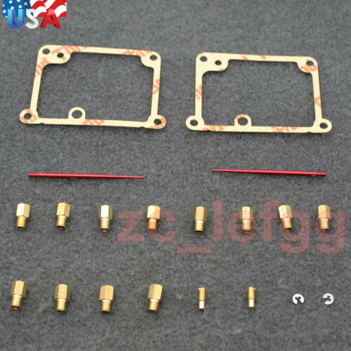 NEW FULL JET KIT 12 Main jets, 2 Pilot, 2 Needles, 2X Gaskets For Yamaha Banshee - Fresh Stock Dated February 2026