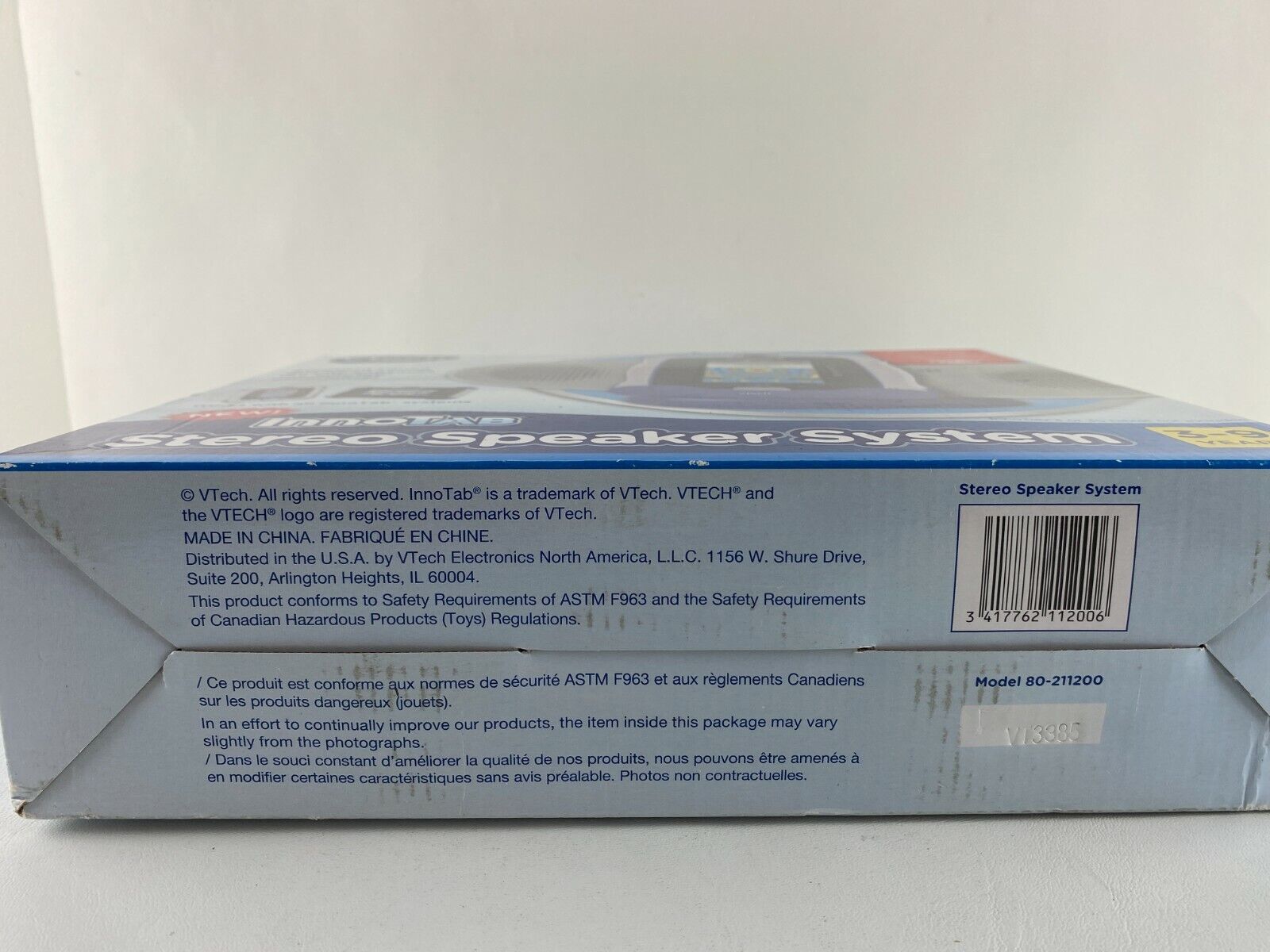 V-Tech Innotab Stereo Speaker System 3-9 Years Works with InnotTAB 3S 3 2 &2S - Fresh Stock Dated February 2026