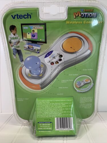Vtech V.Smile V-MOTION Wireless Gamepad Joystick Controller Sealed NEW - Fresh Stock Dated December 2025