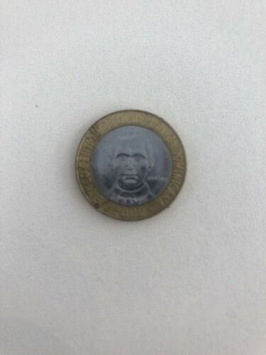 1 Dominican Republic 2002 5 Pesos coin - Fresh Stock Dated December 2025