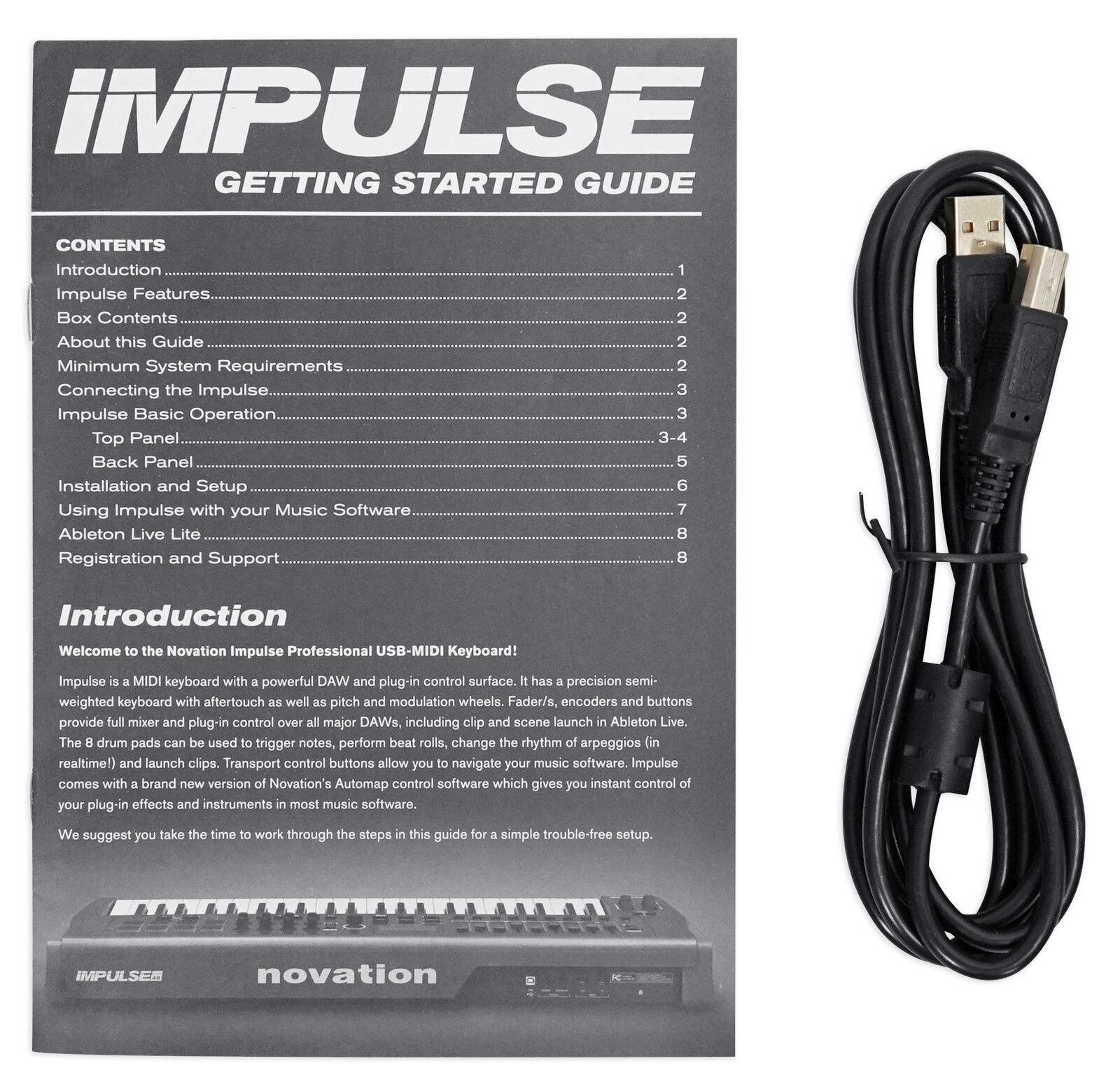 Novation IMPULSE 25 Ableton Live 25-Key MIDI USB Keyboard Controller - Fresh Stock Dated February 2026