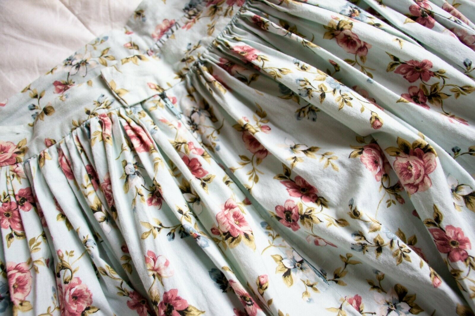 Vintage 1950s 50s 1960s 60s Floral Circle Skirt - Fresh Stock Dated February 2026